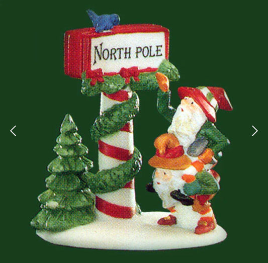 Department 56 - North Pole Village - Trimming The North Pole