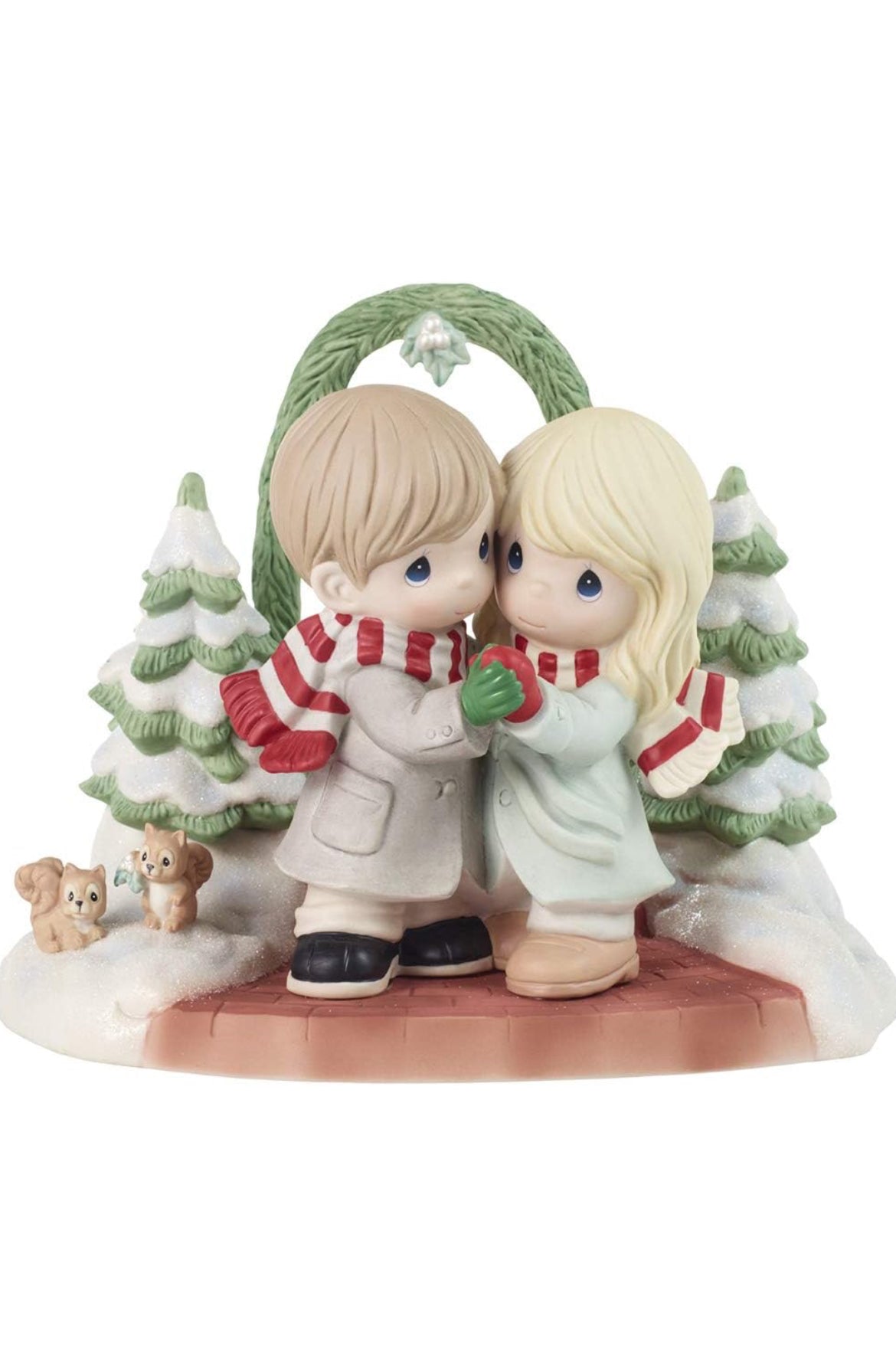 Meet Me Under The Mistletoe - Precious Moment Figurine