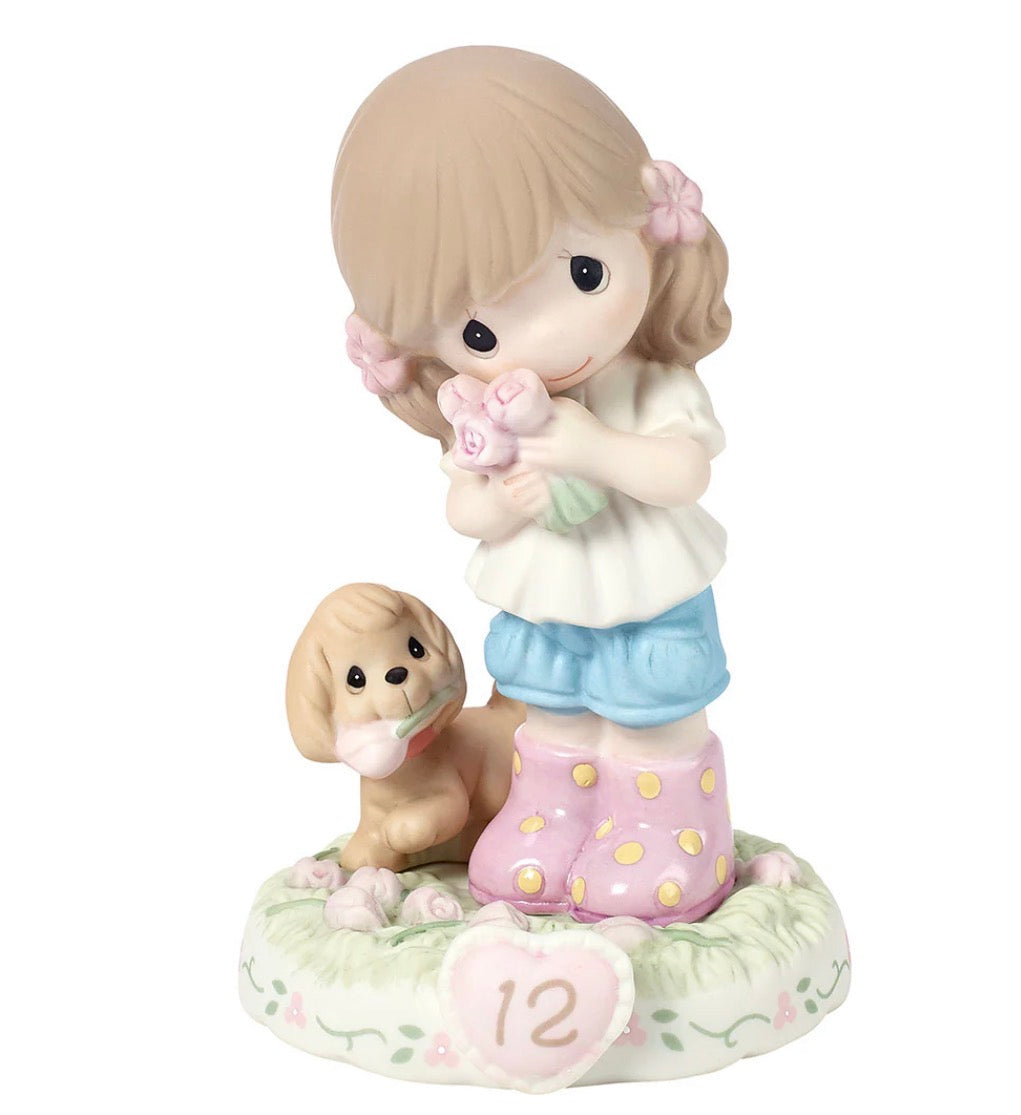 Growing in Grace Age 12 (New) - Precious Moment Figurine 162011