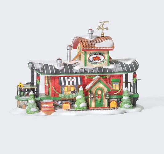 Department 56 - North Pole Village - Tinker's Caboose Cafe