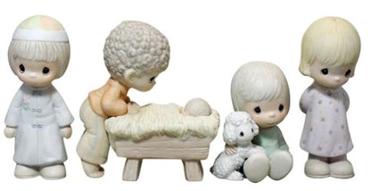 For God So Loved The World - Precious Moment 4 piece set figurines