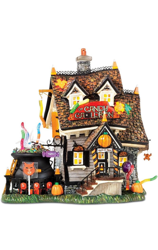 Department 56 - Snow Village Halloween - The Candy Cauldron
