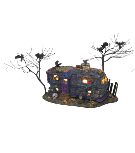 Department 56 -  Snow Village - Halloween - Cackling Crow Caravan