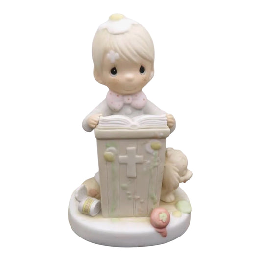 If God Be For Us, Who Can Be Against Us - Precious Moment Figurine