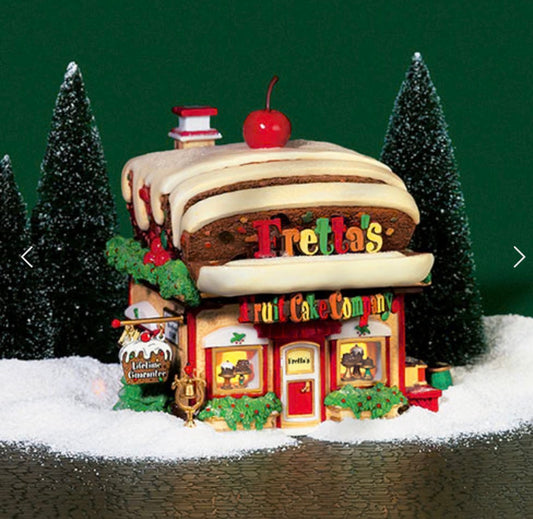 Department 56 - North Pole Village - Fretta's Fruit Cake Company
