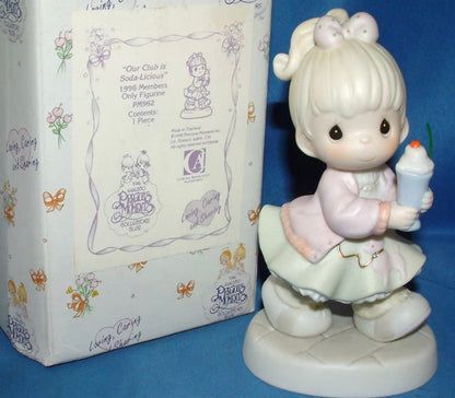 Our Club Is Soda-Licious - Precious Moment Figurine