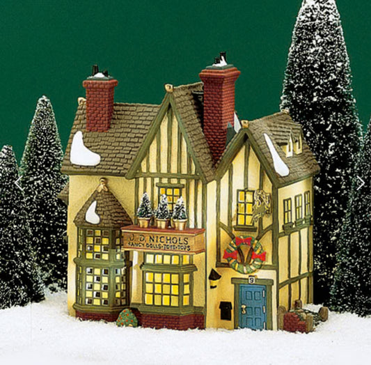 Department 56 - Dickens Village - J.D. Nichols Toy Shop