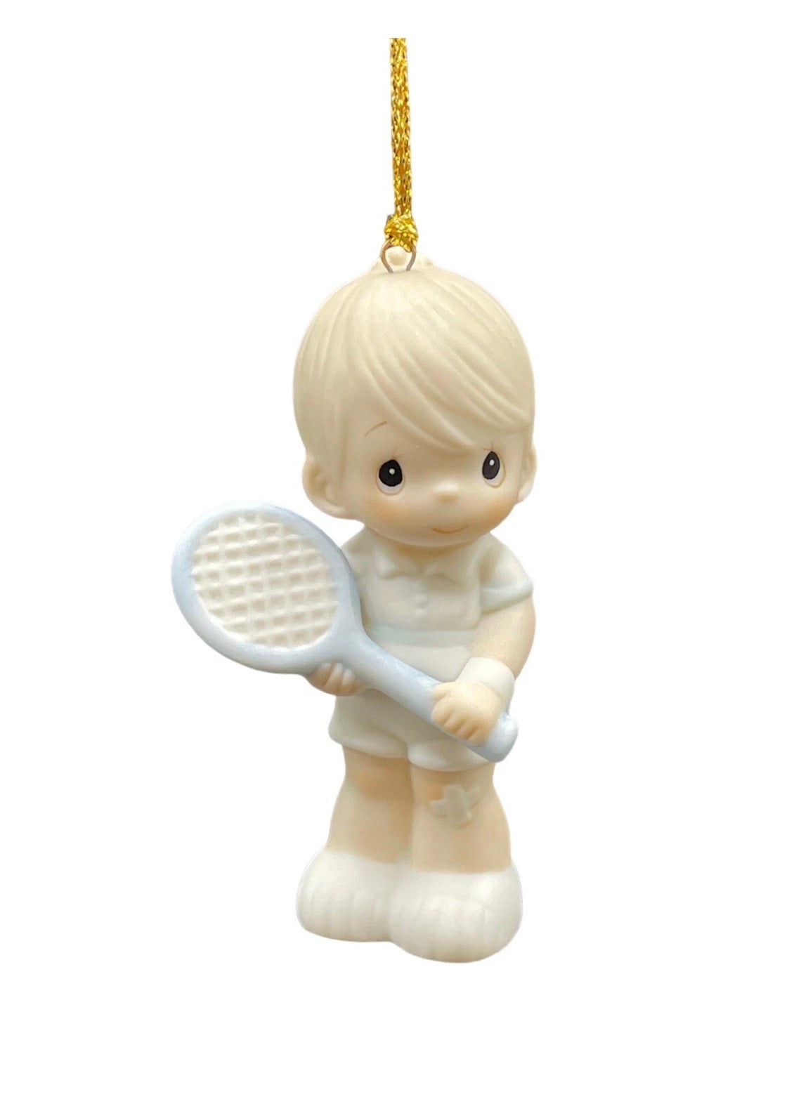 Serve With A Smile (Boy) - Precious Moment Ornament