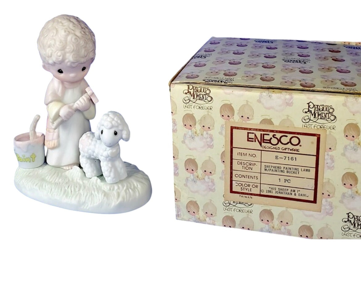 His Sheep Am I - Precious Moment Figurine