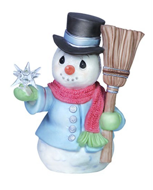 All Is Bright - Precious Moments Annual Snowman Figurine