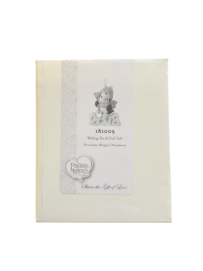 Wishing You A Cool Yule - 2018 Dated Annual Precious Moment Ornament 181009