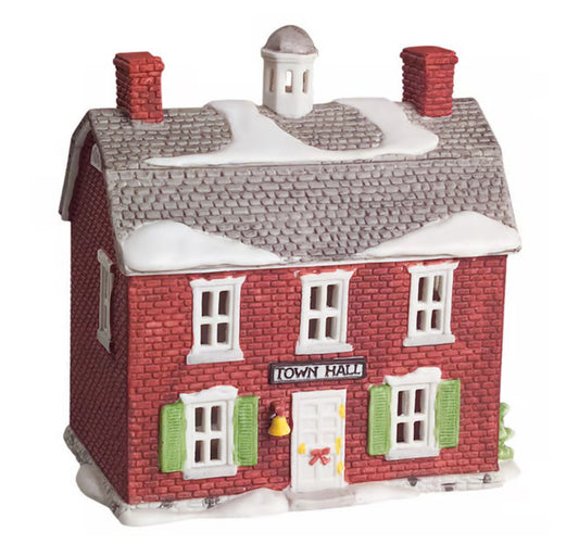 Department 56 - New England Village - Brick Town Hall