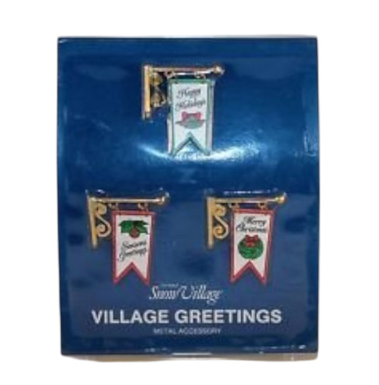 Department 56 - Snow Village - Village Greetings