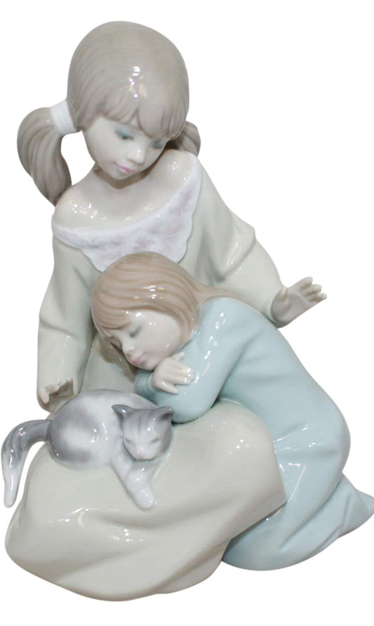 Lladro - Little Sister Porcelain Figurine