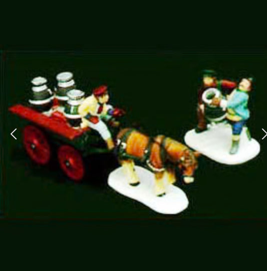 Department 56 - New England Village - A New Potbellied Stove For Christmas