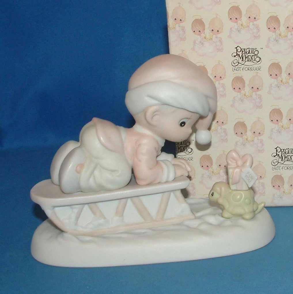 Bringing You A Merry Christmas - Precious Moment Figurine