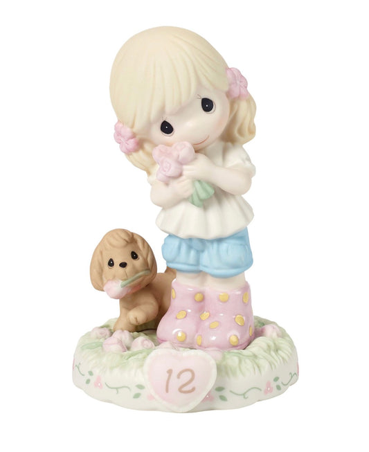 Growing in Grace Age 12 (New) - Precious Moment Figurine 162011