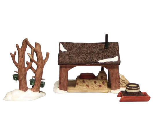 Department 56 - New England Village - Maple Sugaring Shed