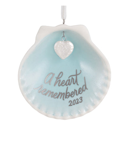 Hallmark - A Heart Remembered 2023 Porcelain Ornament