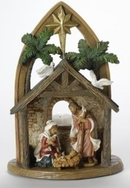 Fontanini Holy Family Votive Holder