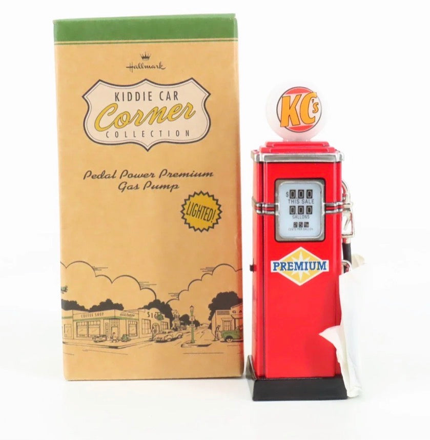 Pedal Power Premium Gas Pump - Hallmark Kiddie Car Corner Collection