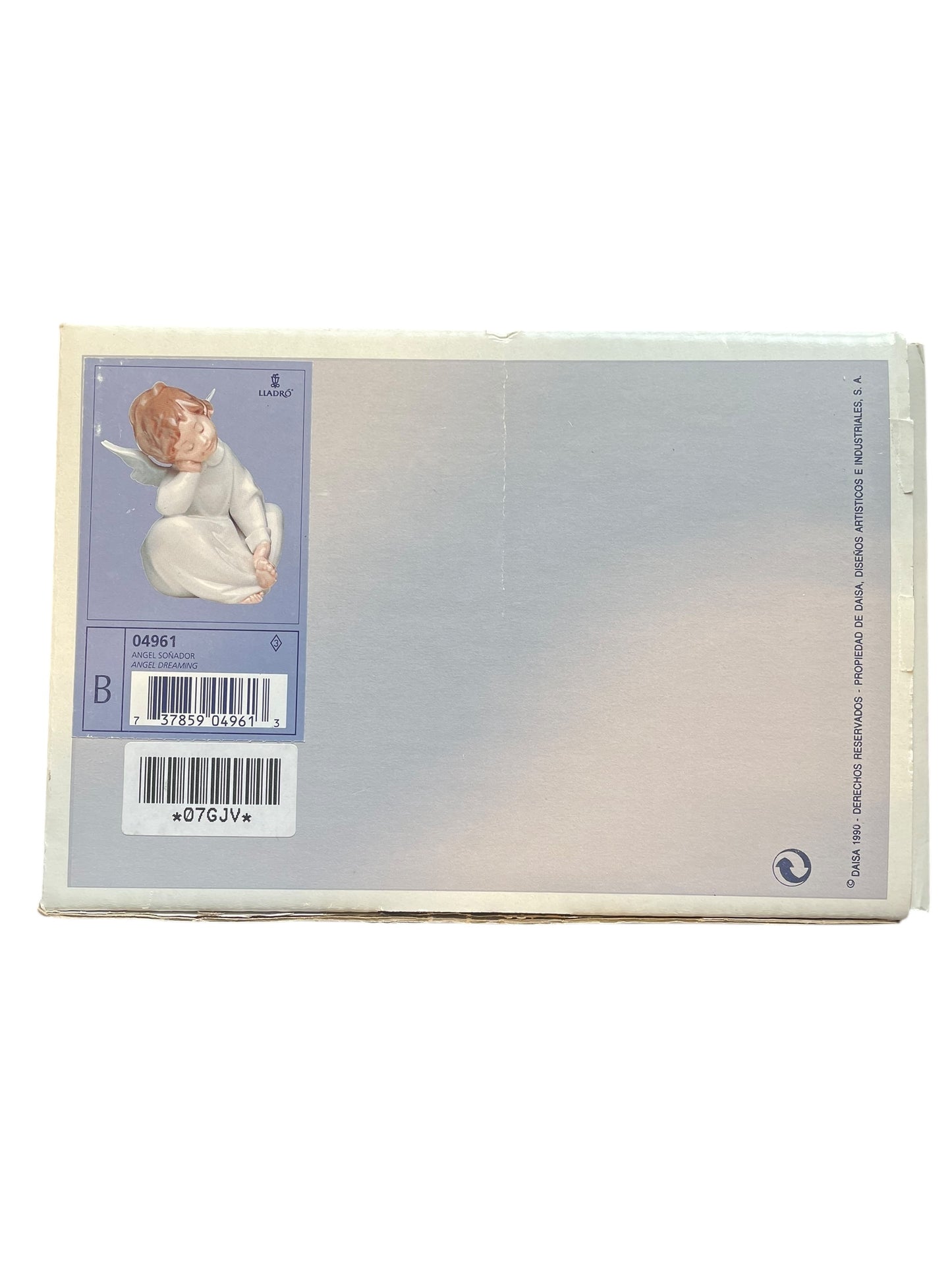 Lladro - Angel Dreaming Porcelain Figurine