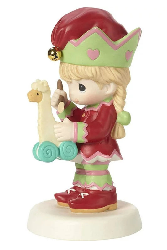 Paint Your Christmas With Love  - Precious Moment Figurine