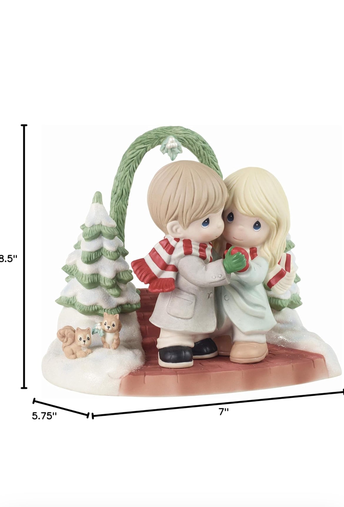 Meet Me Under The Mistletoe - Precious Moment Figurine