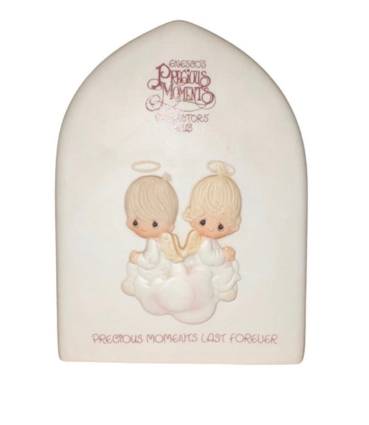 But Love Goes On Forever (Plaque) - Precious Moment Figurine