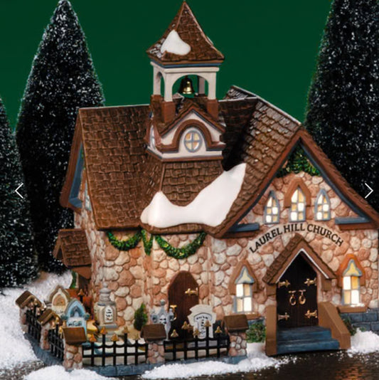 Department 56 - New England Village - Laurel Hill Church