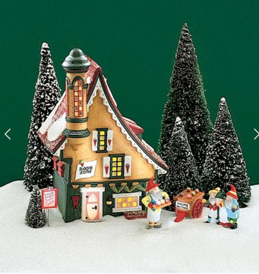 Department 56 - North Pole Village - Elfin Snow Cone Works