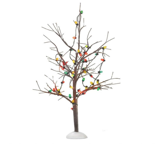 Department 56 - Village  Accessories - Lighted Christmas Bare Branch Tree