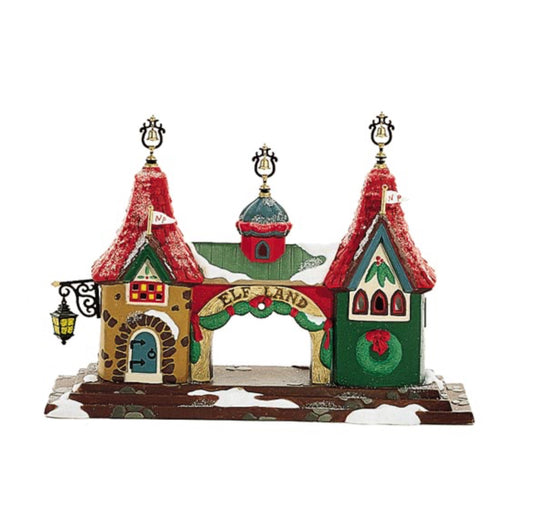 Department 56 - North Pole Village - Welcome To Elf Land Gateway Entrance