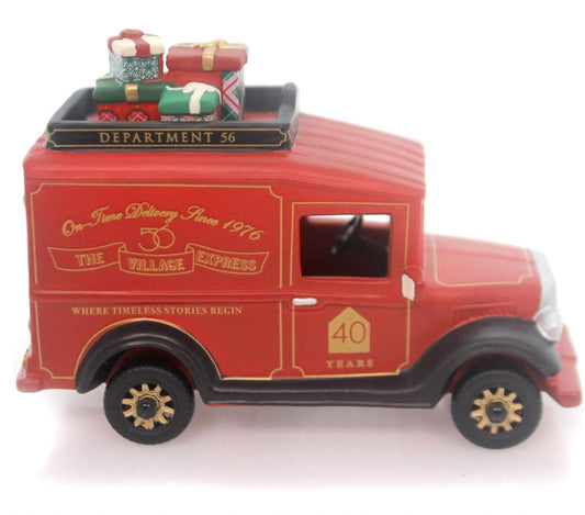 Department 56 - Village Accessories - Village Express Van - 40th Anniversary