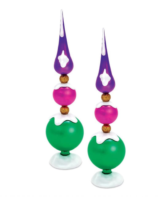 Department 56 - Village  Accessories - Finial Trees