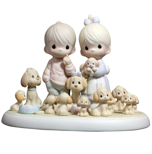 The Good Lord Has Blessed Us Tenfold - Precious Moment Figurine 114022