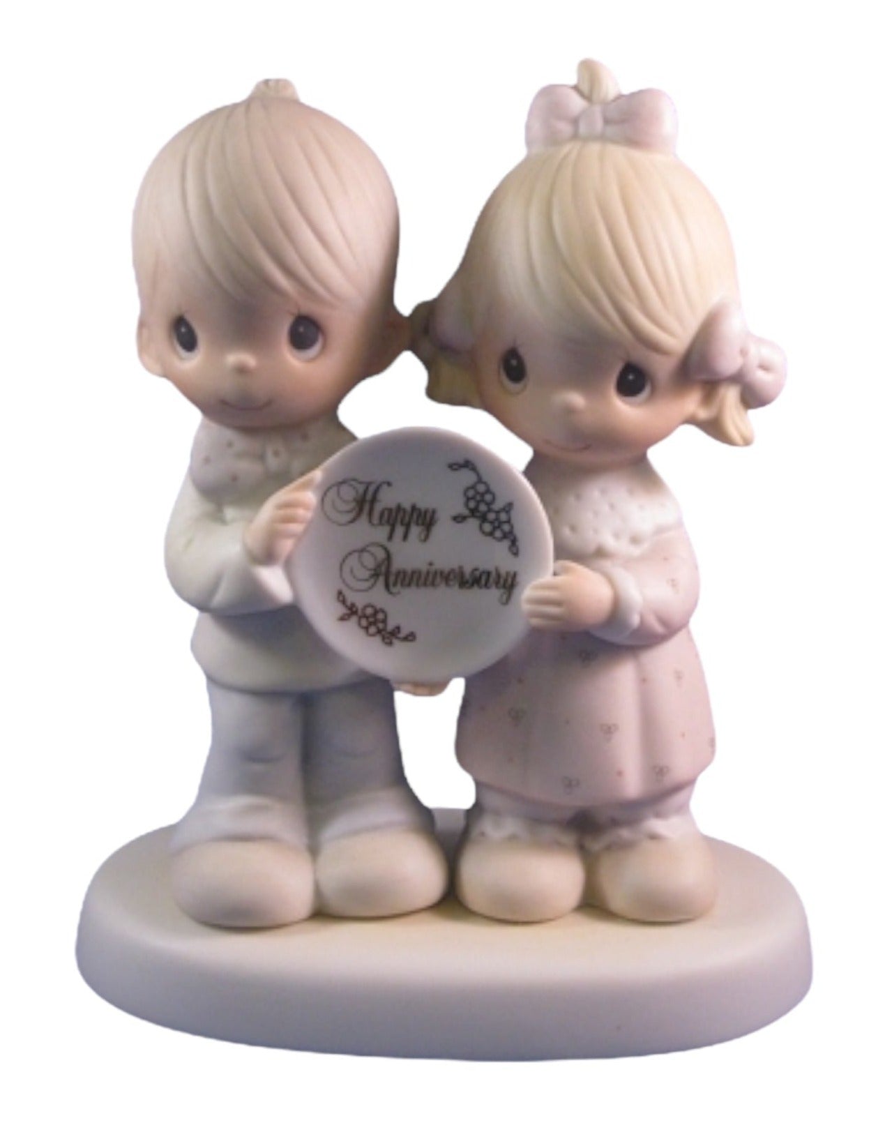 God Blessed Our Years Together With So Much Love And Happiness  - Precious Moment Figurine