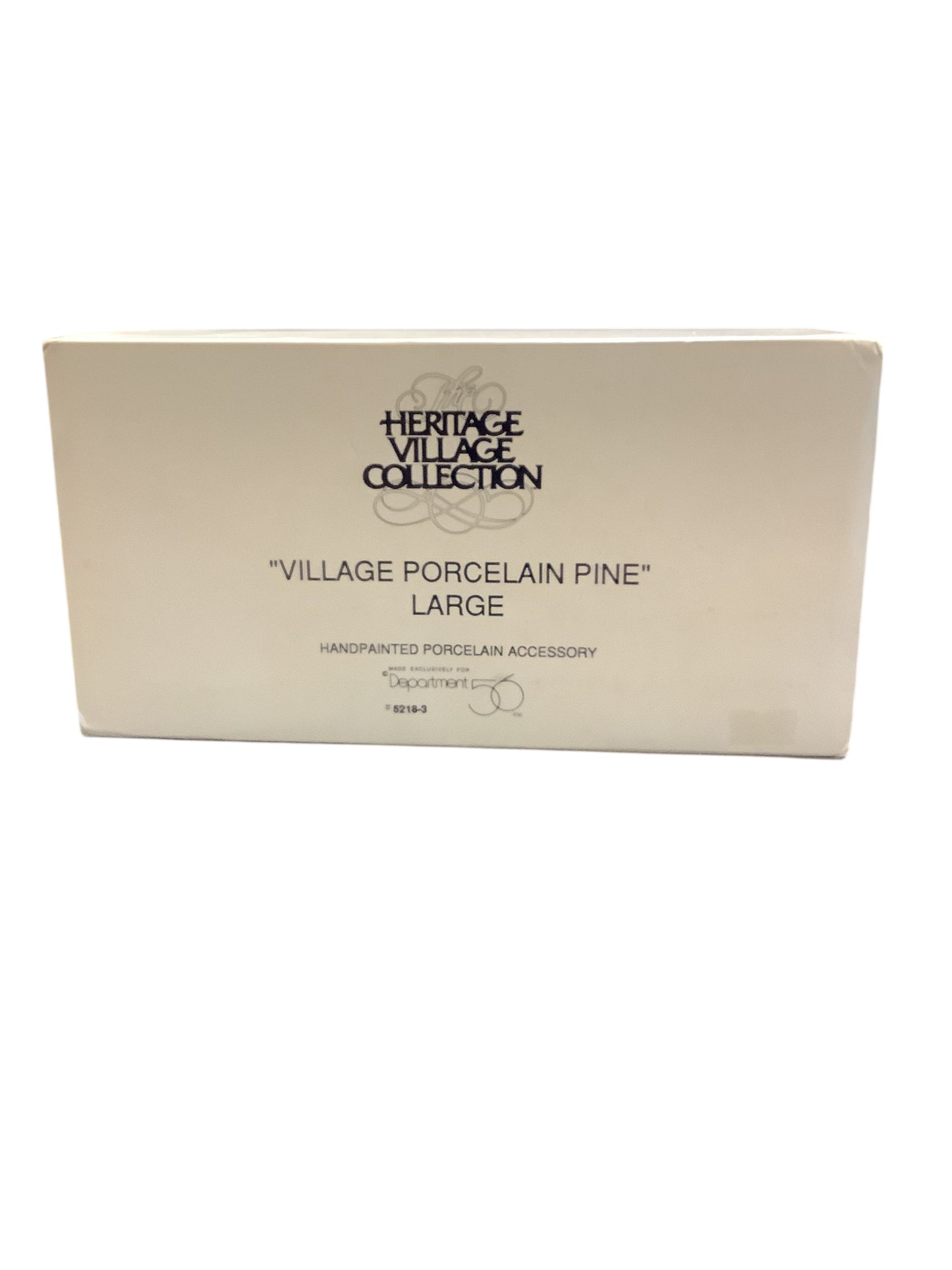 Department 56 - Village Accessories - Village Porcelain Pine Large