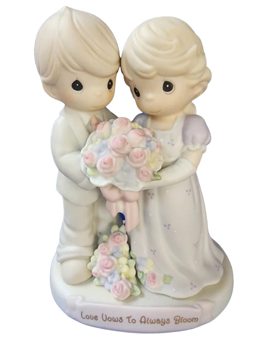 Love Vows To Always Bloom - Precious Moments Figurine 129097