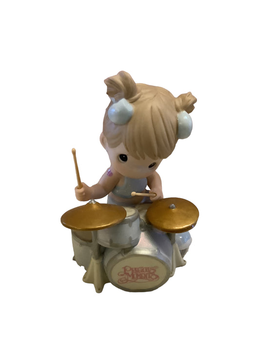 Brought Together Through The Beat (Drummer) - Precious Moment Figurine