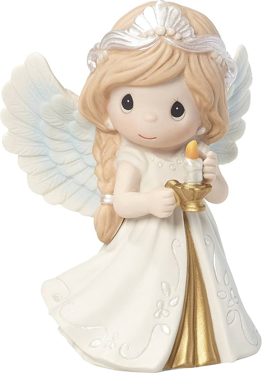 He Is The Light -  Precious Moments Angel Figurine