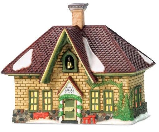 Department 56 - New England Village - Apple Valley School
