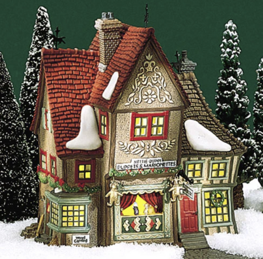 Department 56 - Dickens Village - Nettie Quinn Puppets & Marionettes