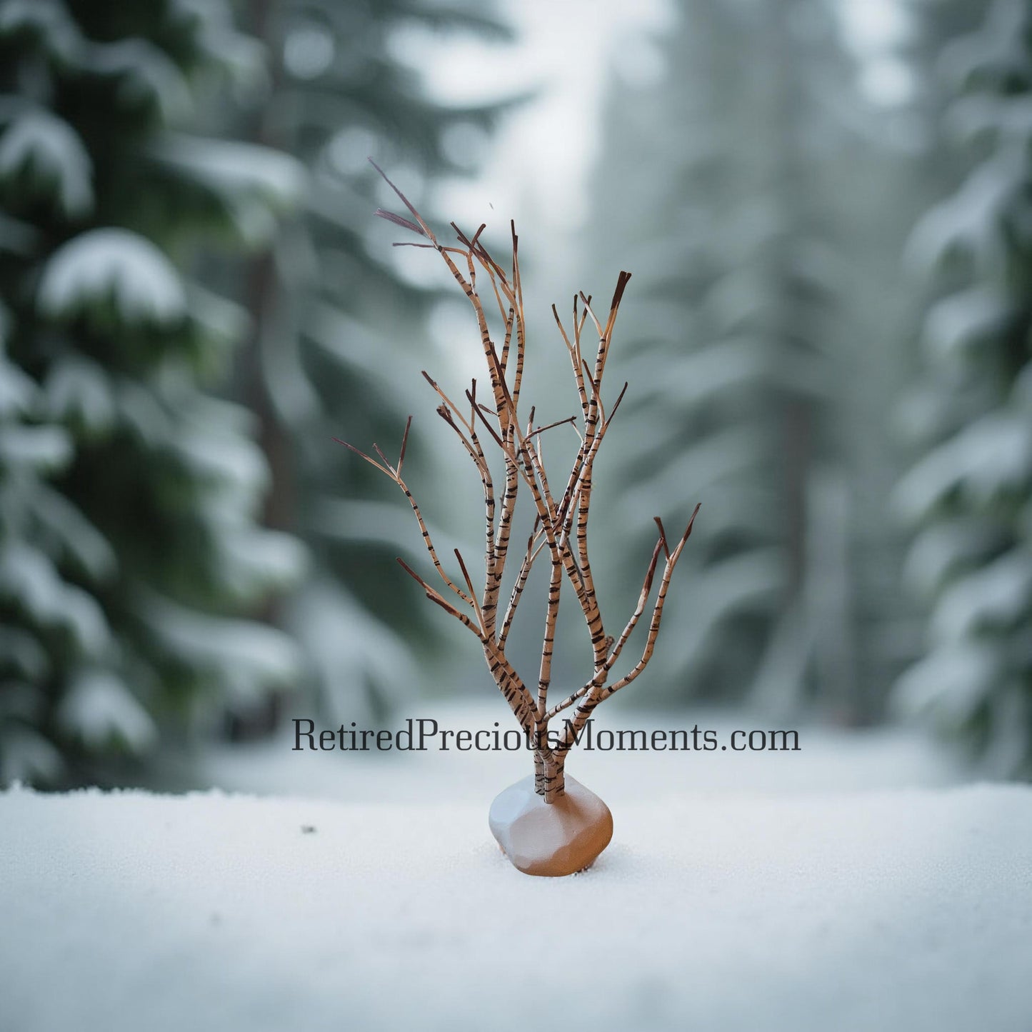 Department 56 - Village Accessories - Winter Birch Tree