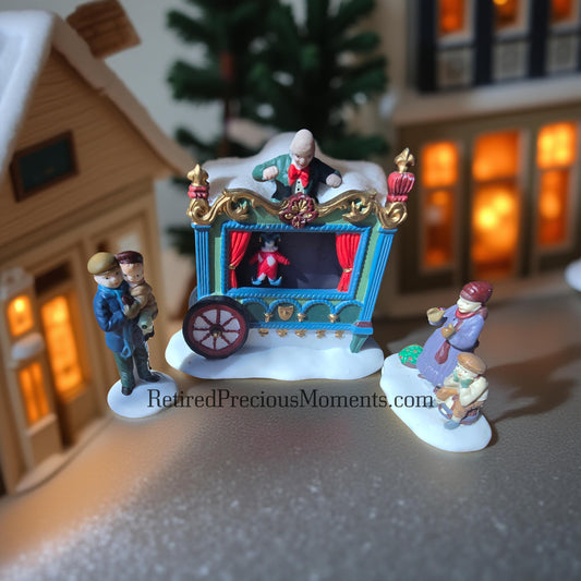 Department 56 - The Old Puppeteer - Dickens Village Accessories