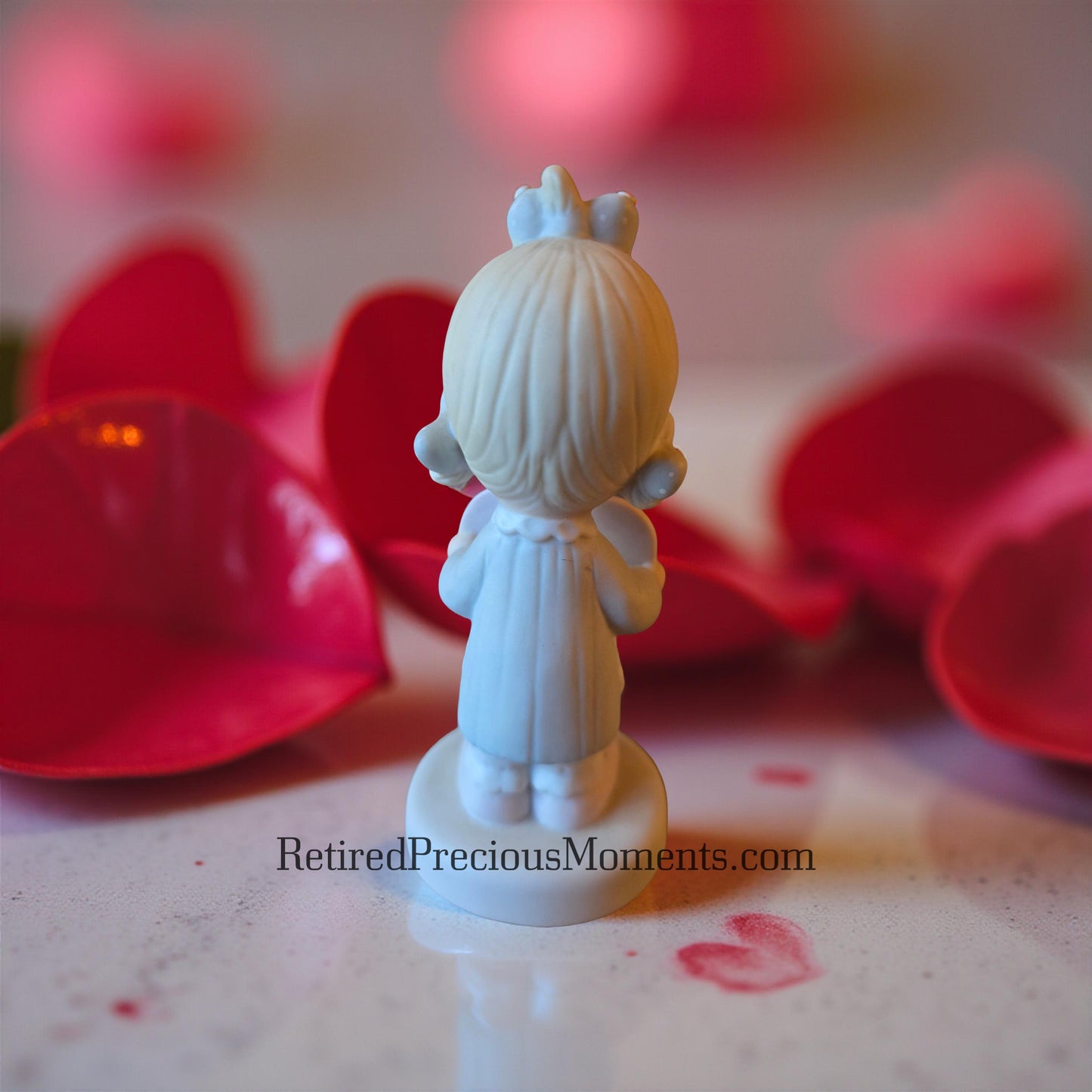 God Is Love, Dear Valentine (Girl) - Precious Moment Figurine