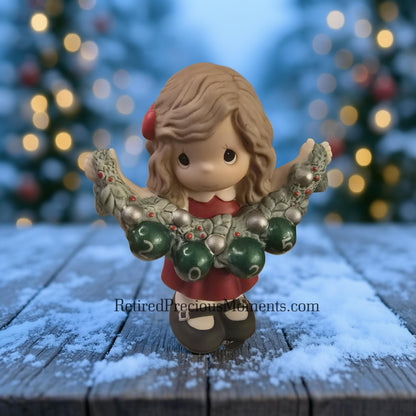 Deck the Halls - Dated Annual 2025 Precious Moment Figurine