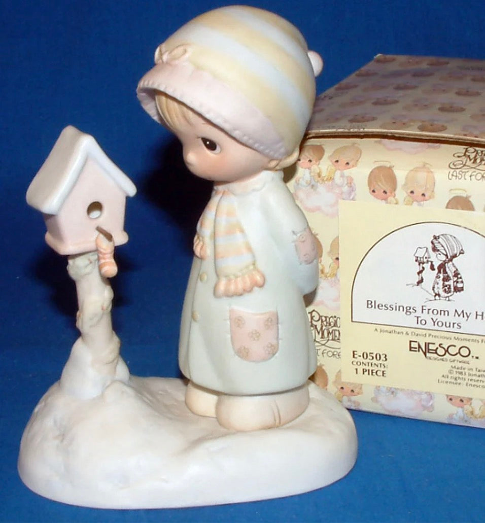Blessings From My House To Yours - Precious Moment Figurine