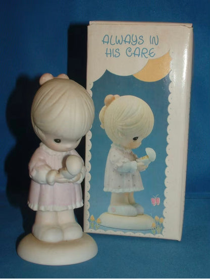 Always In His Care - Precious Moment Figurine