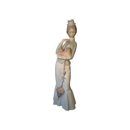 Lladro - Walk With The Dog - 04893